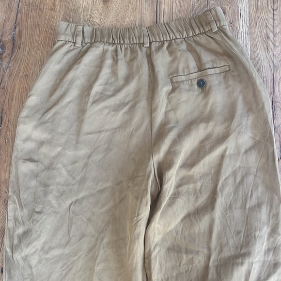 Zara Pleated Camel Pants XS - Picture 6 of 8